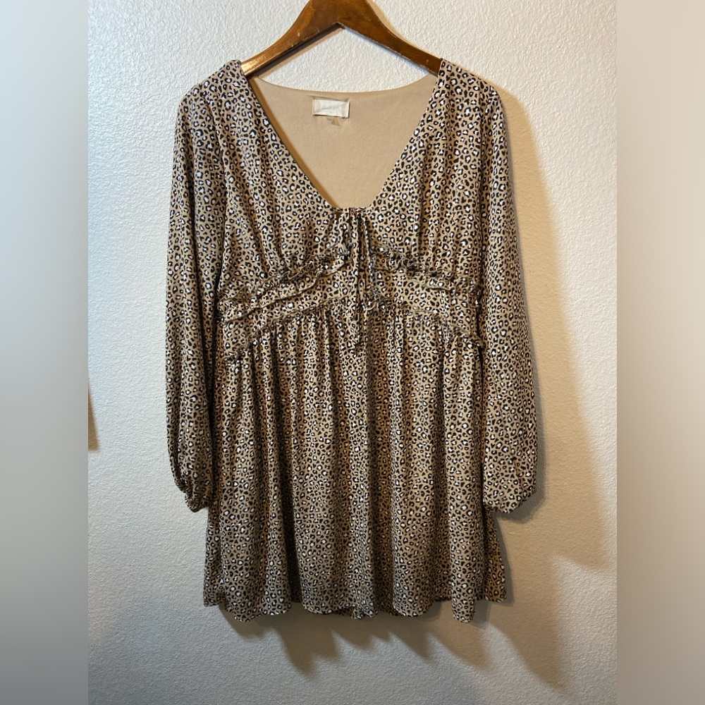 Altar’d State Cheetah Dress Size M - Picture 4 of 14